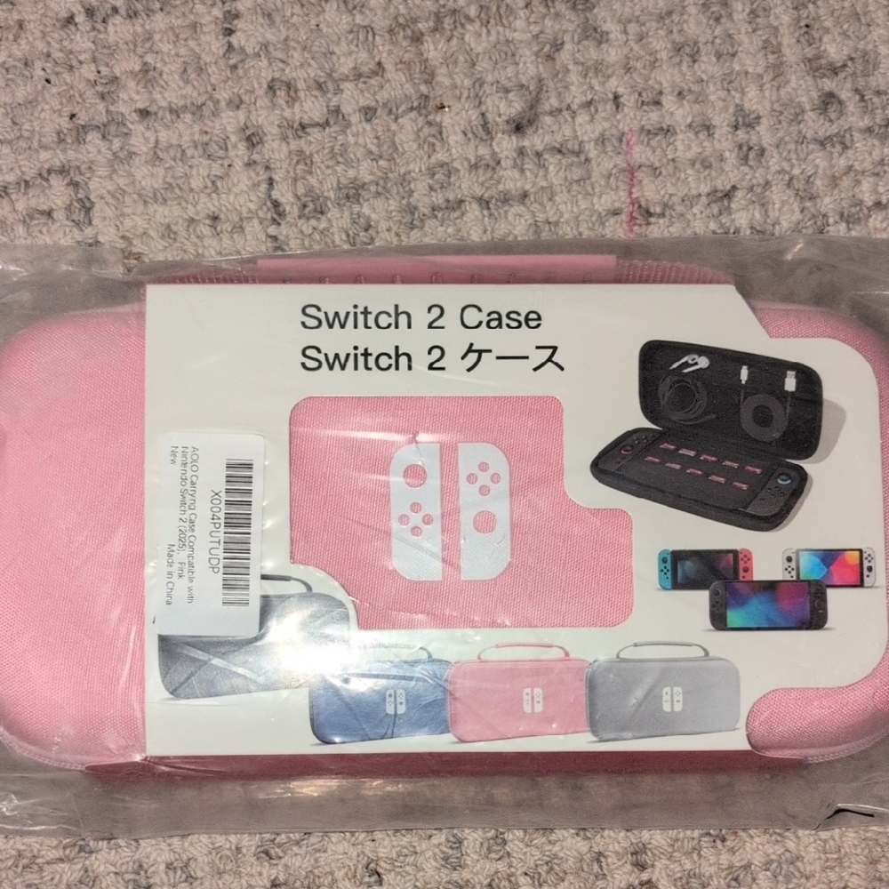 Unk Pink Switch 2 Protective Case